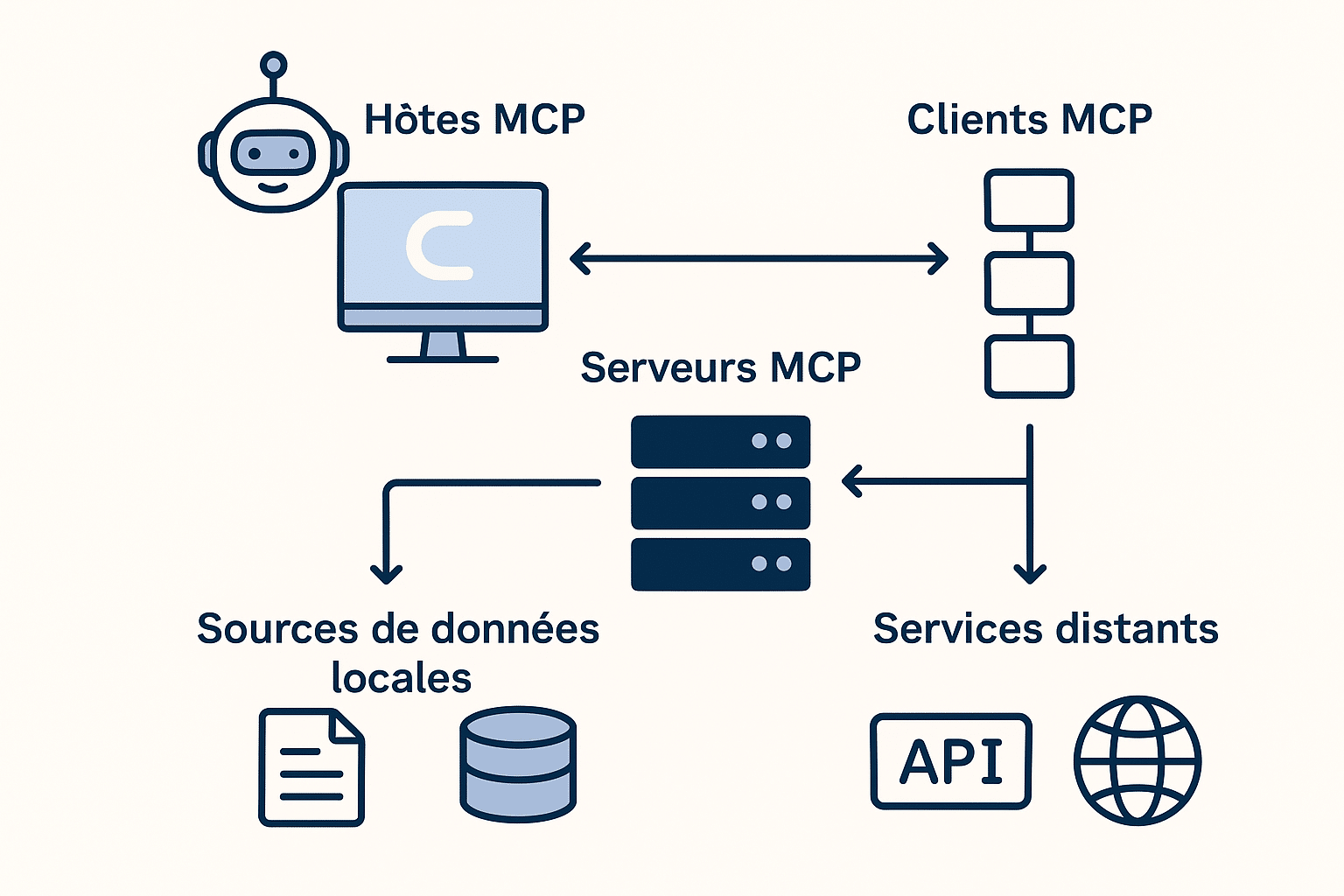 Image illustrant le fonctionnement du MCP