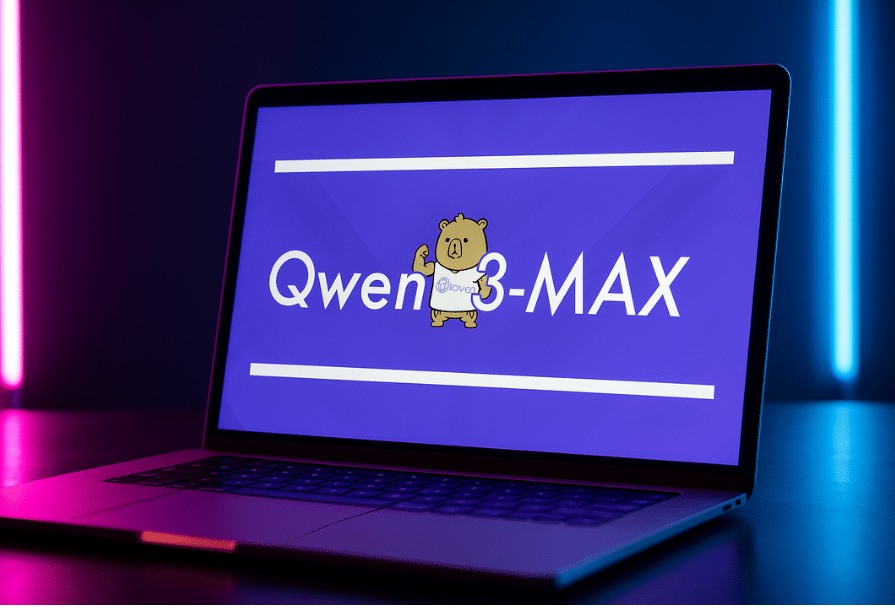 Image d'illustration de l'article LabSense avec le logo officiel de l'annonce de Qwen3-Max.
