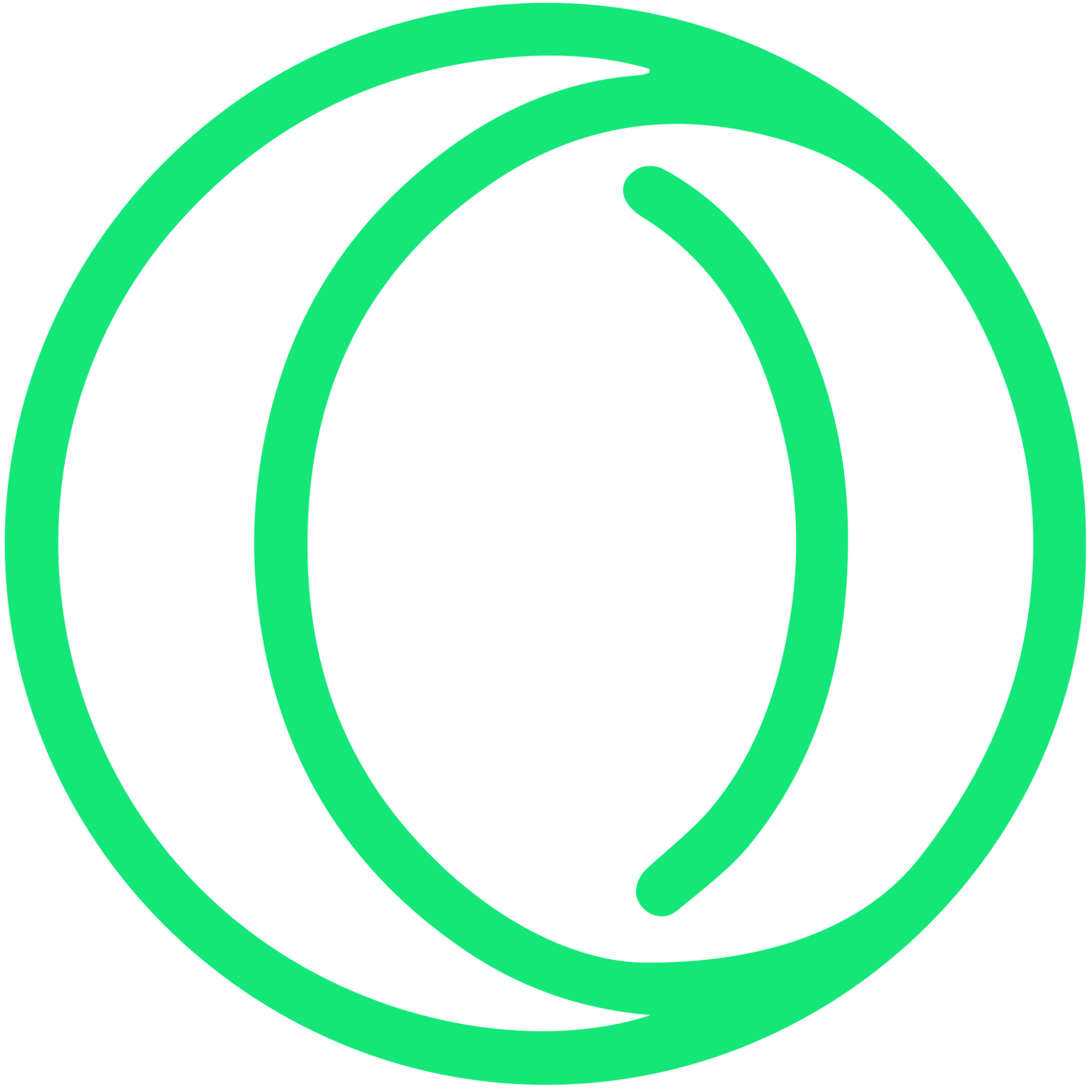 Logo d'Opera Neon, navigateur IA