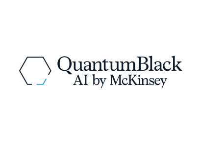 Logo Quantumblack par McKinsey, auteur de l'étude bilan IA 2025