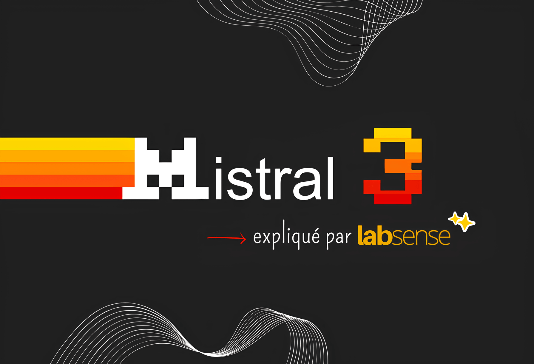 Image d'illustration pour l'article LabSense sur l'IA LLM Mistral 3.